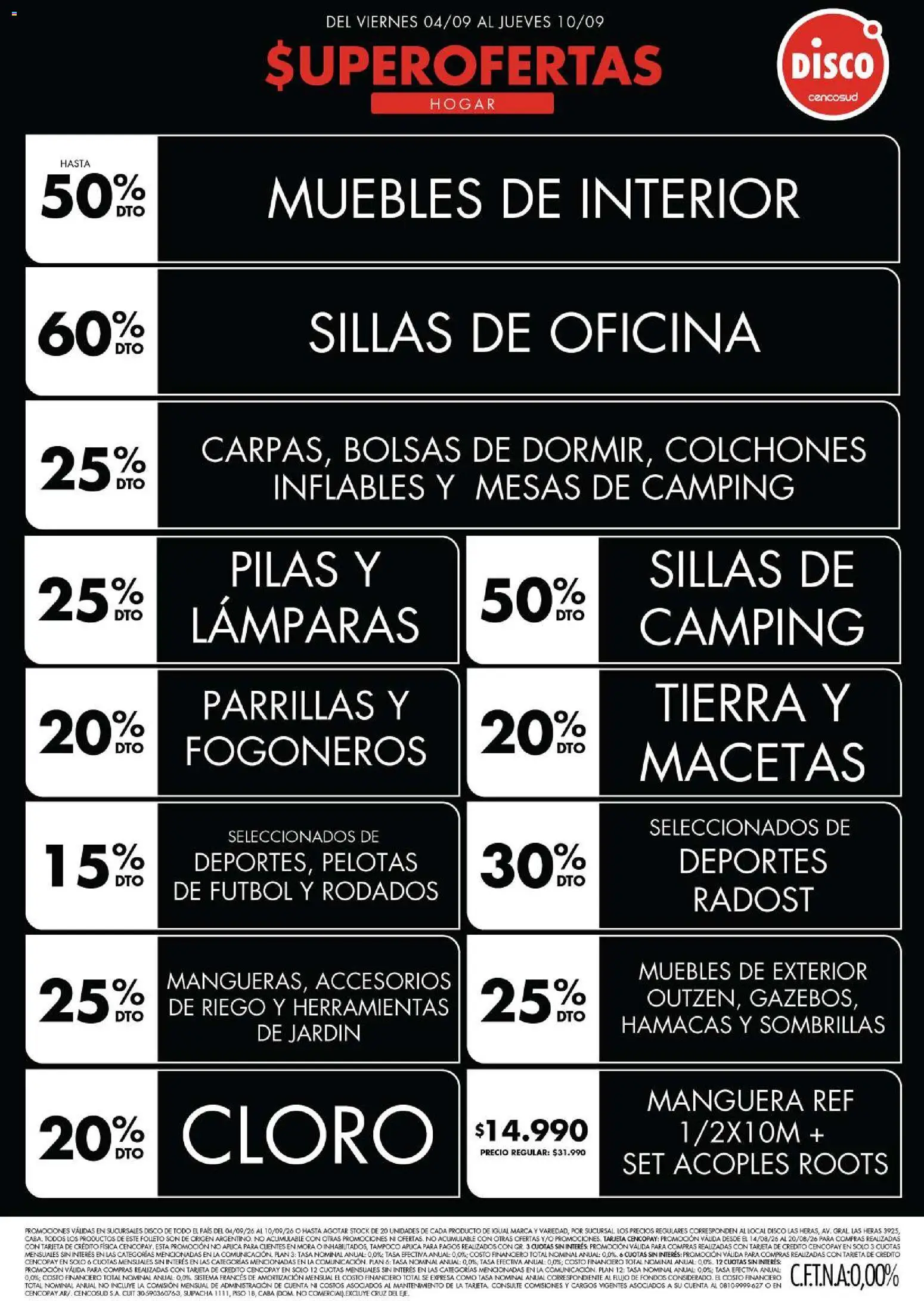 Vista previa del folleto de la tienda Disco válido desde el 04/09/2026 