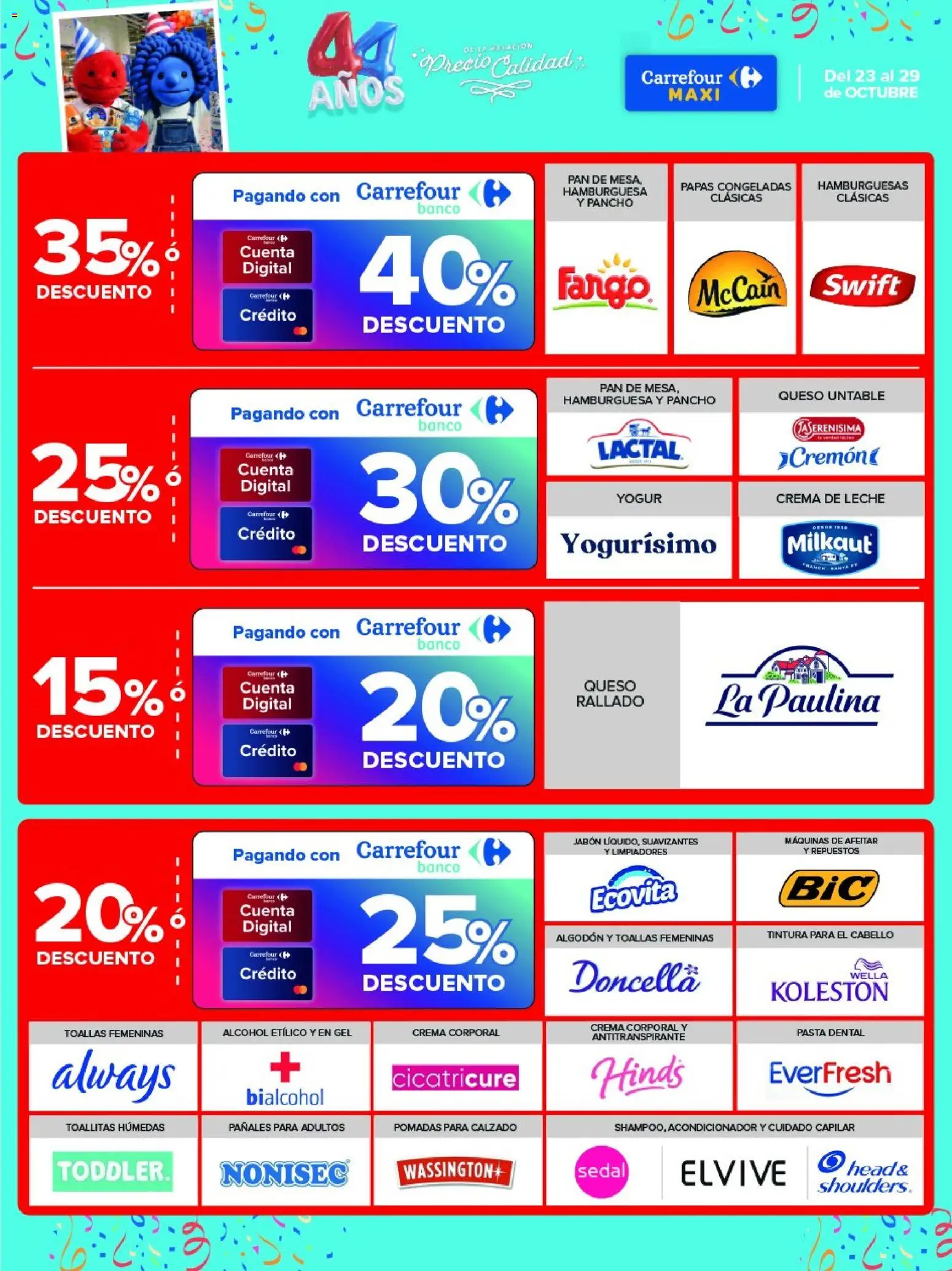 Vista previa del folleto de la tienda Carrefour Maxi válido desde el 23/10/2026 