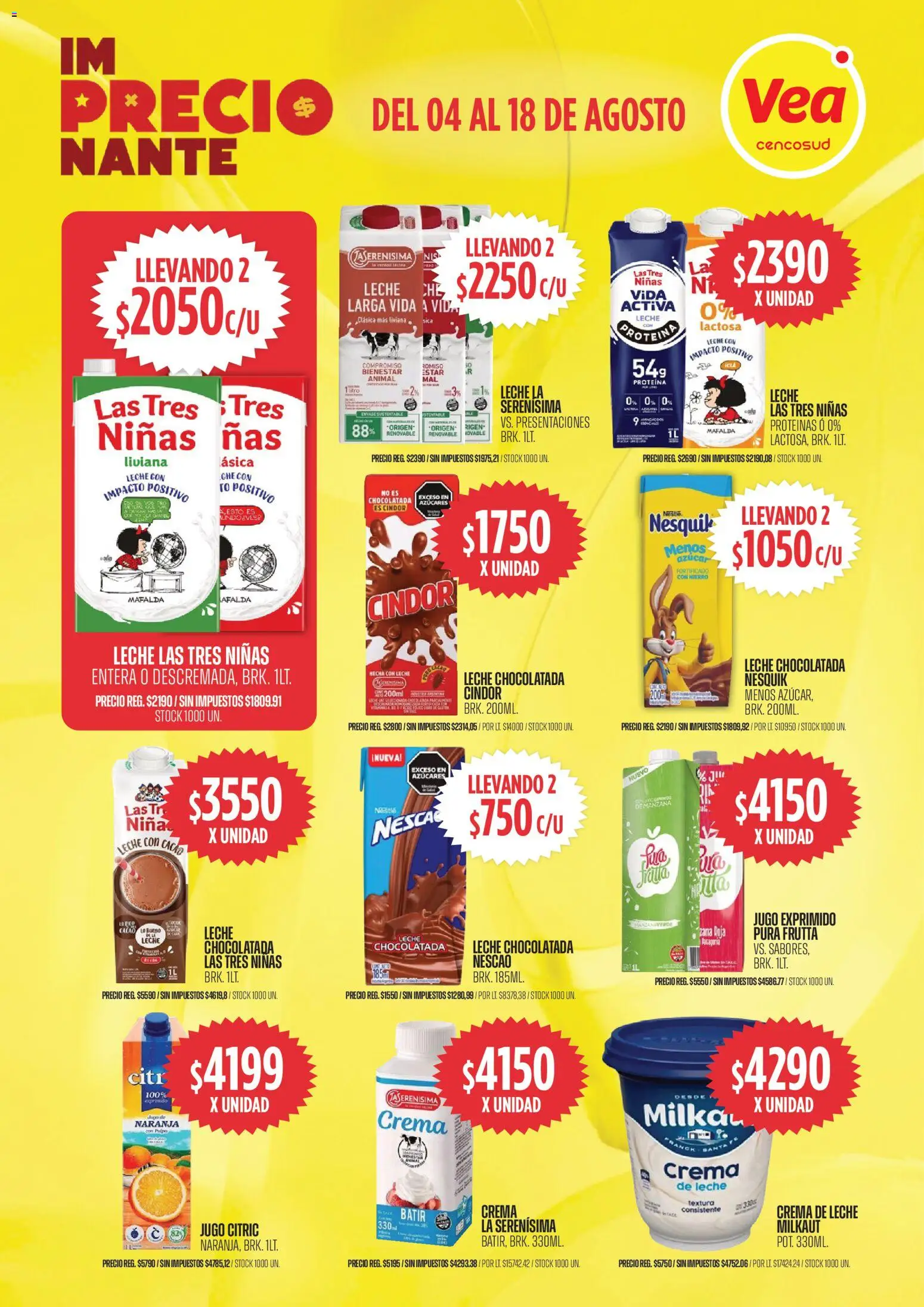 Vista previa del folleto de la tienda Vea válido desde el 04/08/2026 