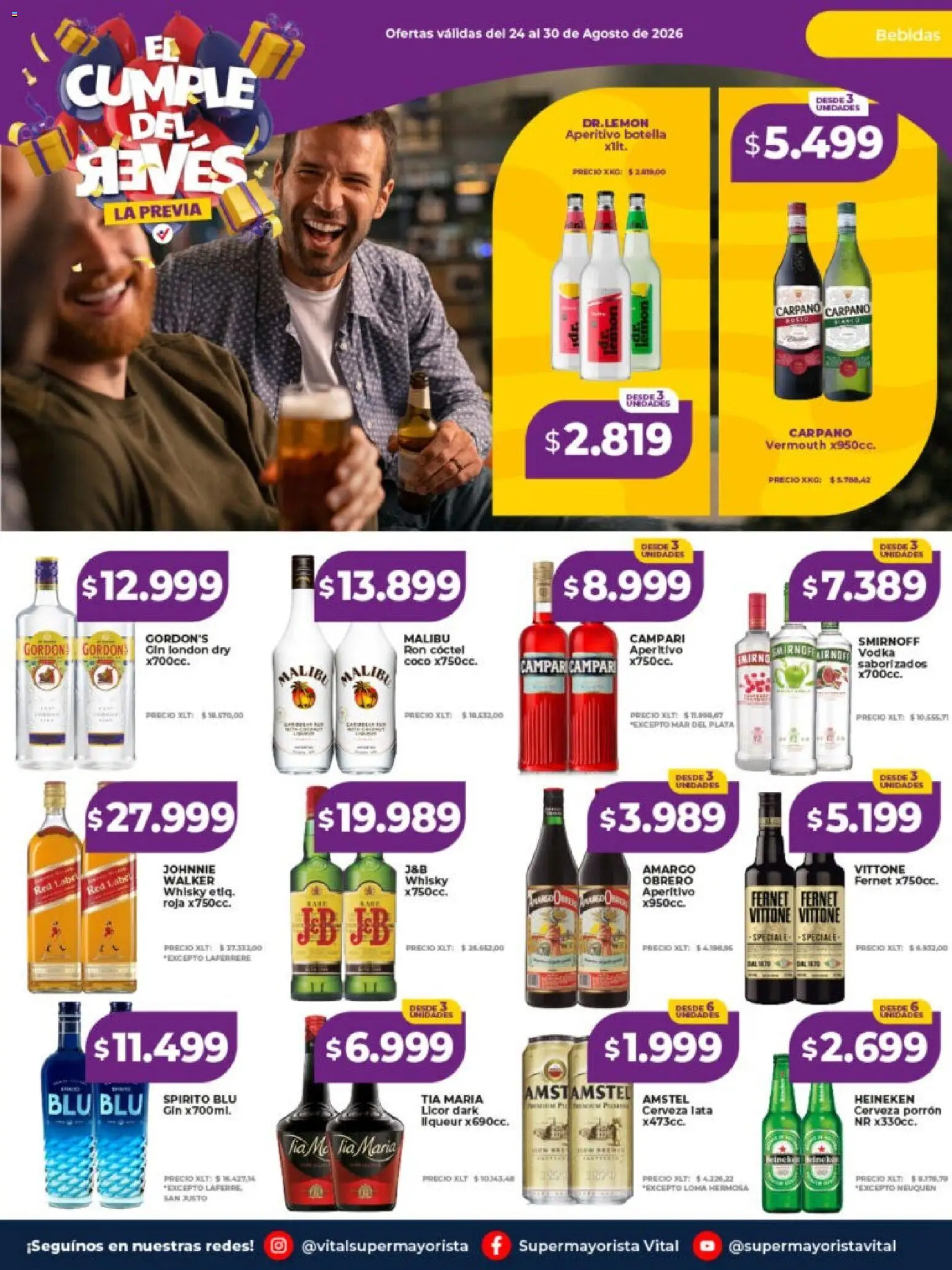 Vista previa del folleto de la tienda Vital válido desde el 24/08/2026 