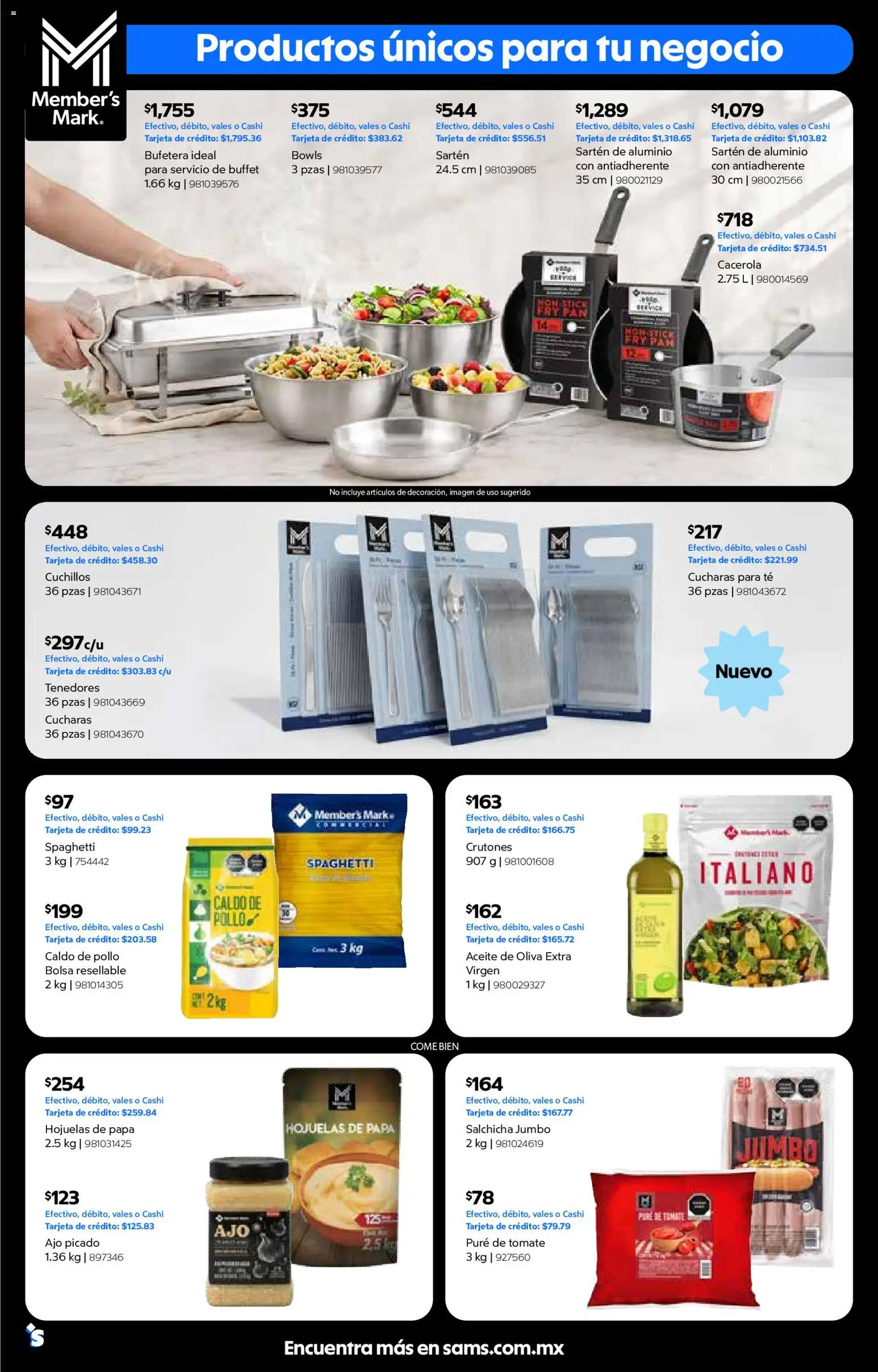 Vista previa las ofertas de la tienda Sam's Club - Sam's Club catálogo desde el 01/10/2026 