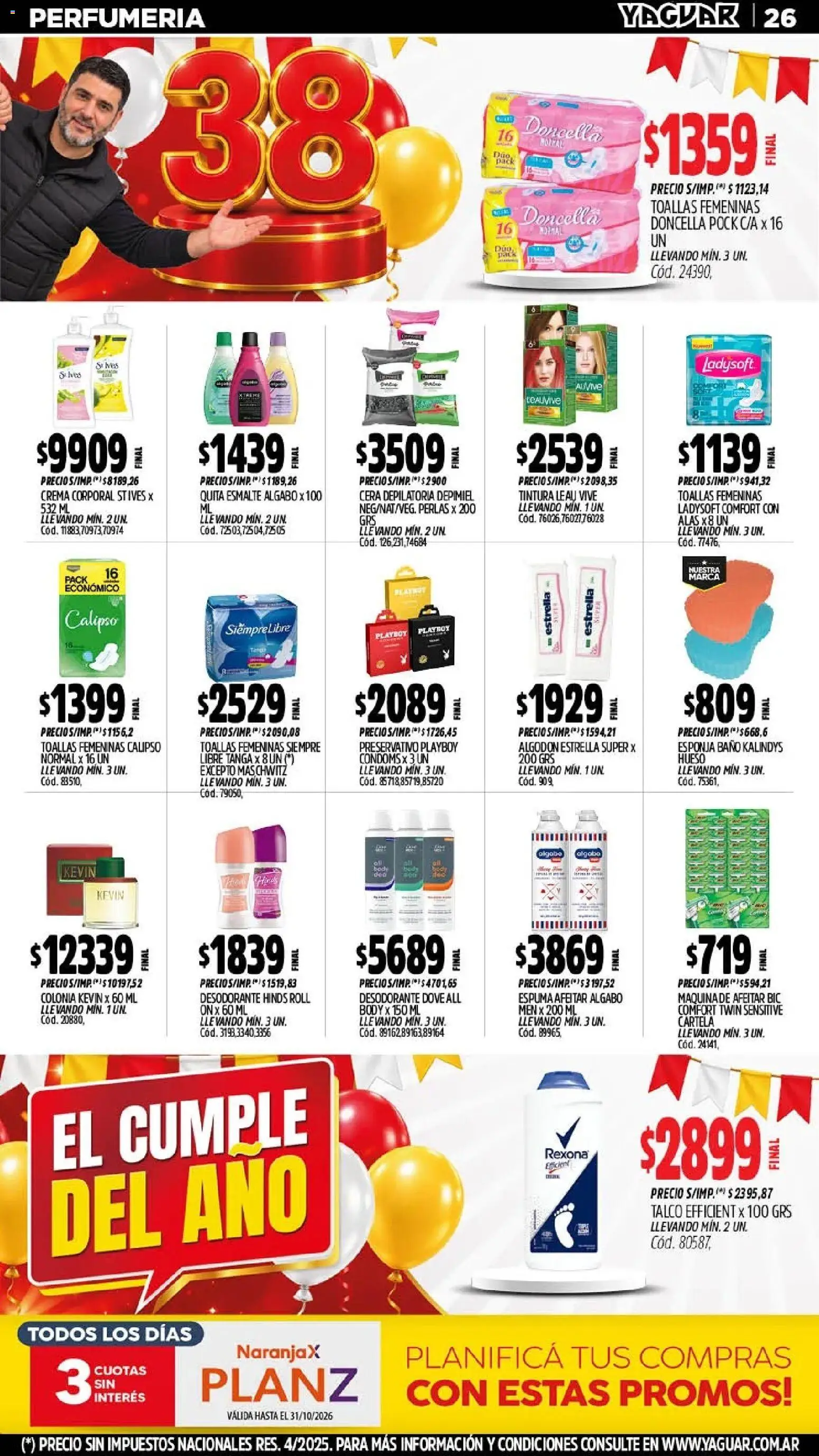 Vista previa del folleto de la tienda Yaguar válido desde el 05/10/2026 