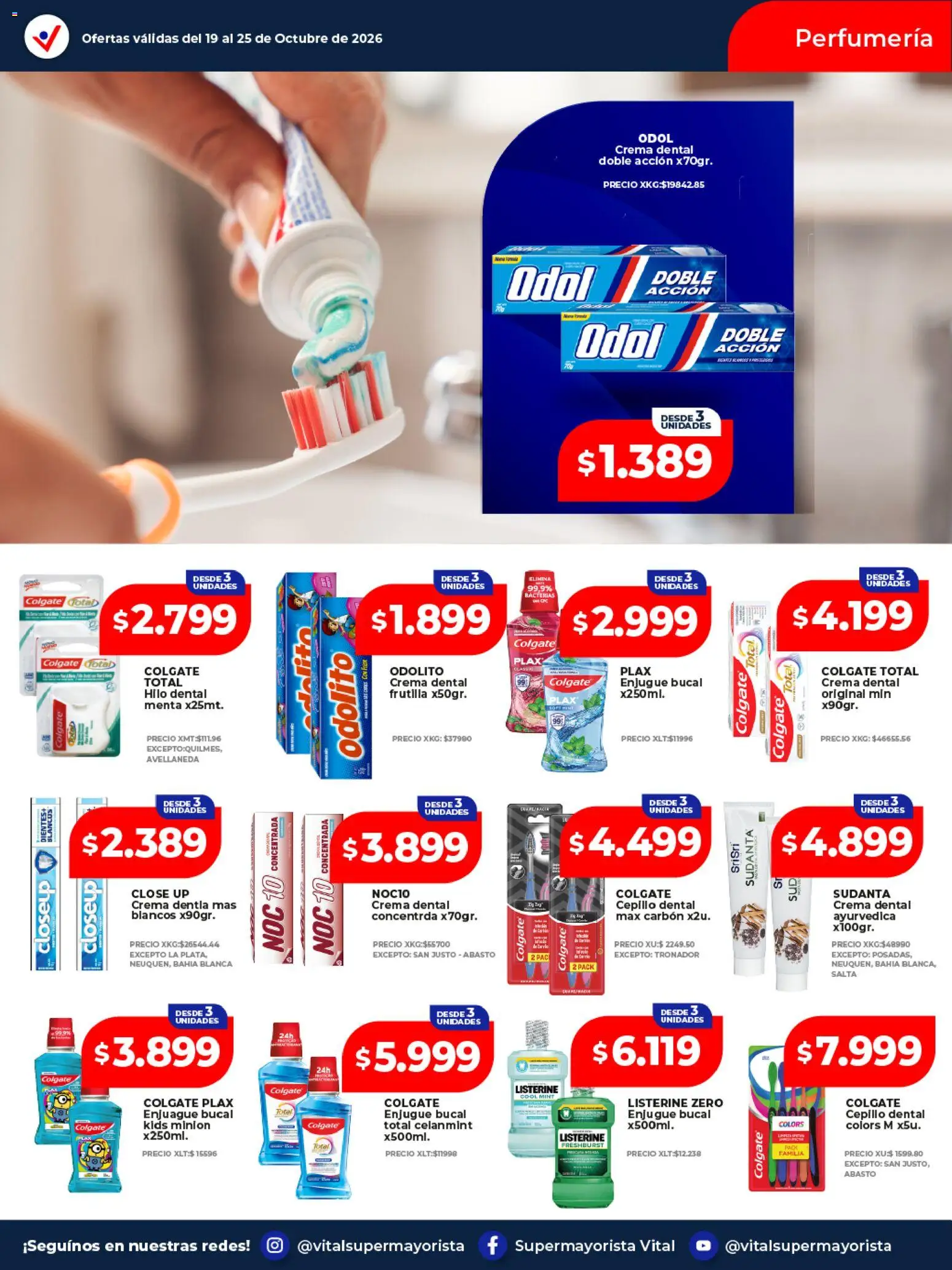 Vista previa del folleto de la tienda Vital válido desde el 19/10/2026 