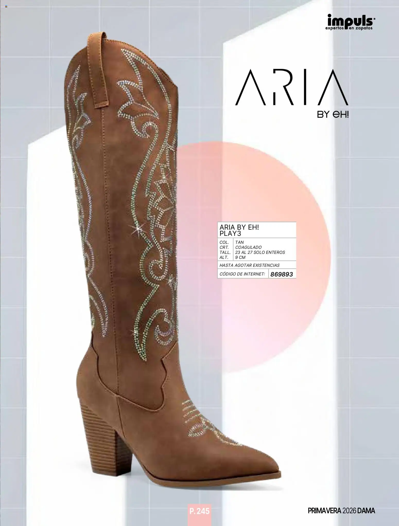 Vista previa las ofertas de la tienda Impuls - Catálogo Primavera desde el 01/01/2026 - Zapatos