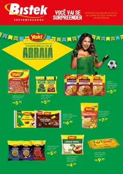 Pré-Visualização do folheto "Bistek Supermercados ofertas Yoki" da loja Bistek Supermercados válido a partir de 03/06/2026