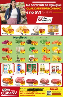 Pré-Visualização do folheto "Supermercados São Vicente - Ofertas da semana" da loja Supermercados São Vicente válido a partir de 07/07/2026