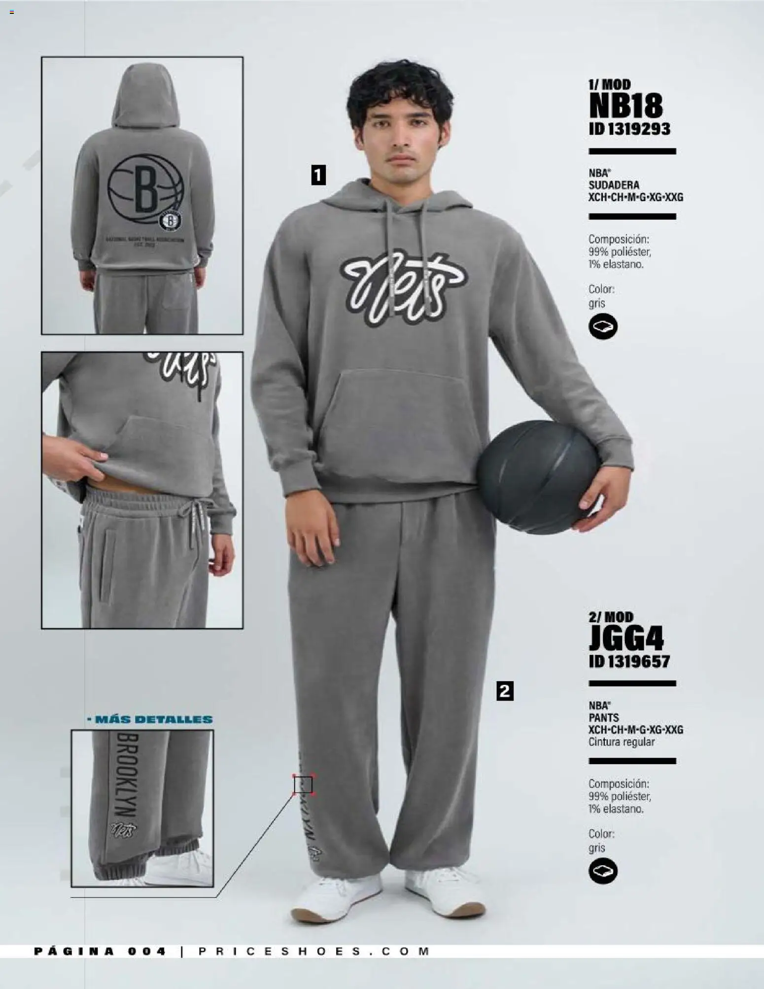 Vista previa las ofertas de la tienda Price Shoes - Price Shoes catálogo NBA desde el 01/09/2026 - Sudadera, Pants