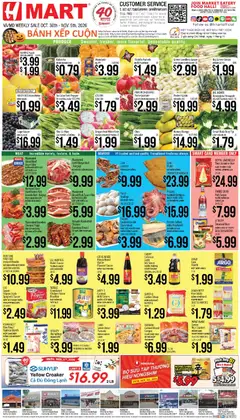 Ad Preview of Hmart Hmart Weekly Ad - VIETNAMESE - MD from 10/30/2026