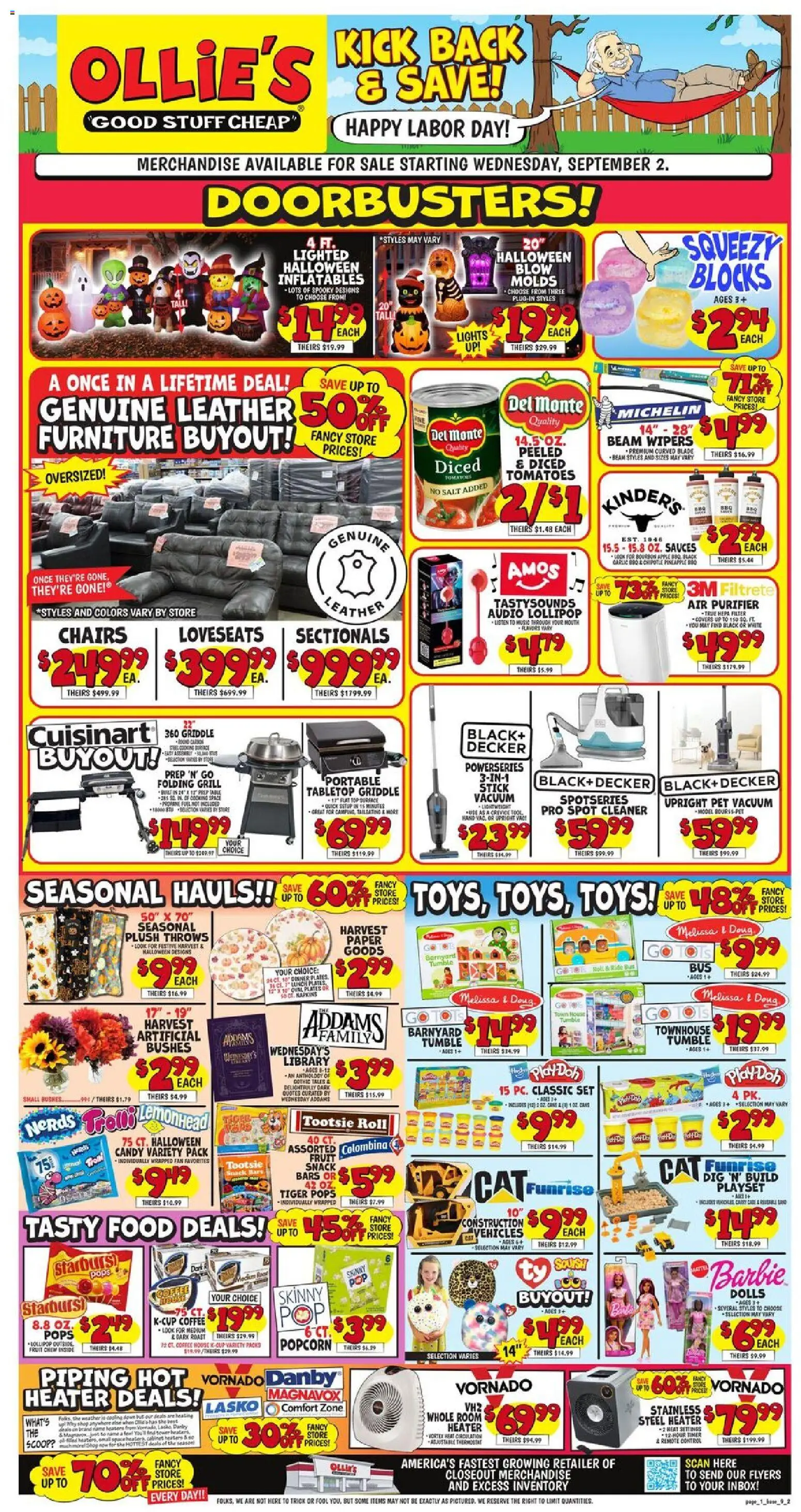 Ad Preview of Ollie's Ollie's Weekly Ad from 09/02/2026