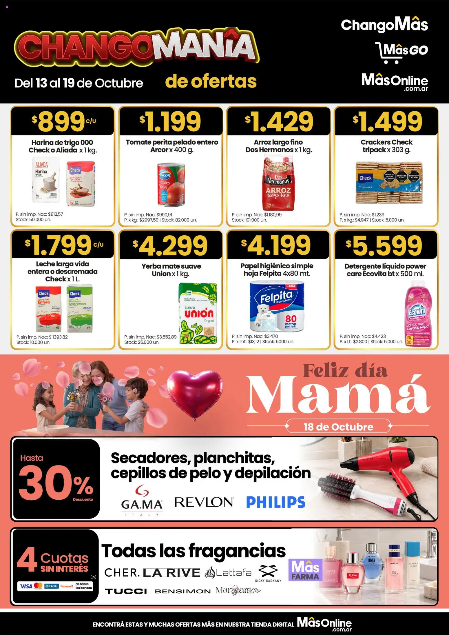 Vista previa del folleto de la tienda Changomas válido desde el 13/10/2026 