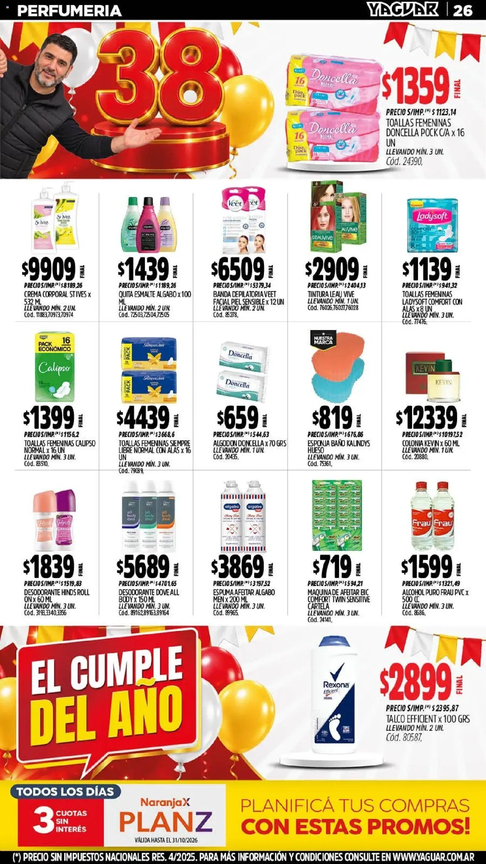 Vista previa del folleto de la tienda Yaguar válido desde el 05/10/2026 