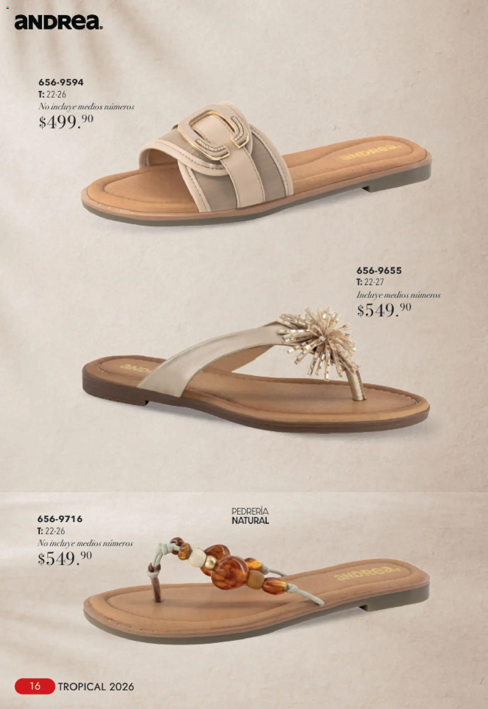 Vista previa las ofertas de la tienda Andrea - Andrea catálogo Tropical desde el 23/08/2026 
