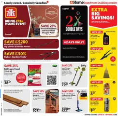 Un aperçu du dépliant Home Hardware flyer - NL du magasin Home Hardware est valide à partir 27 août 2026