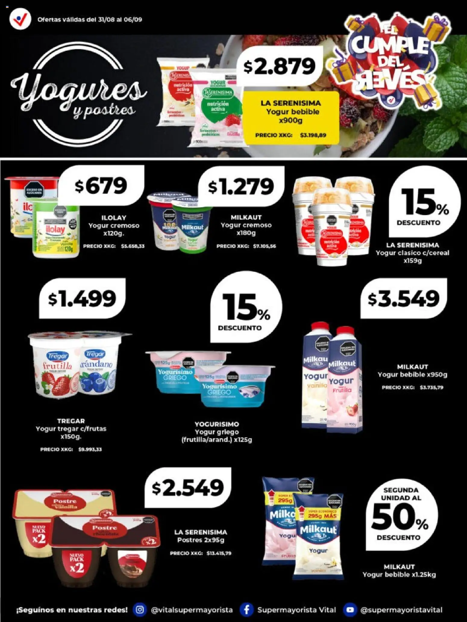 Vista previa del folleto de la tienda Vital válido desde el 31/08/2026 