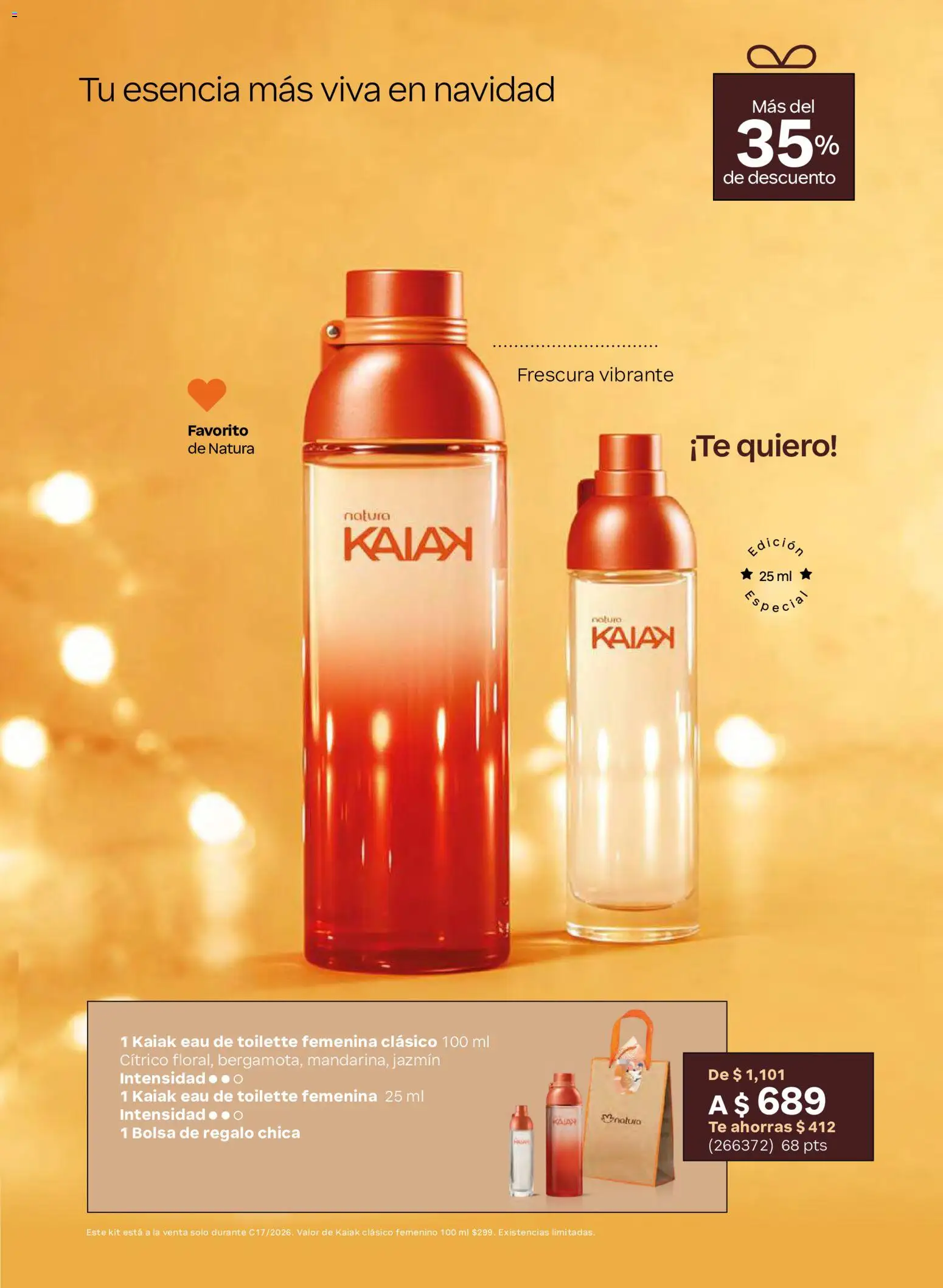 Vista previa las ofertas de la tienda Natura - Natura campaña 17 2026 desde el 07/11/2026 