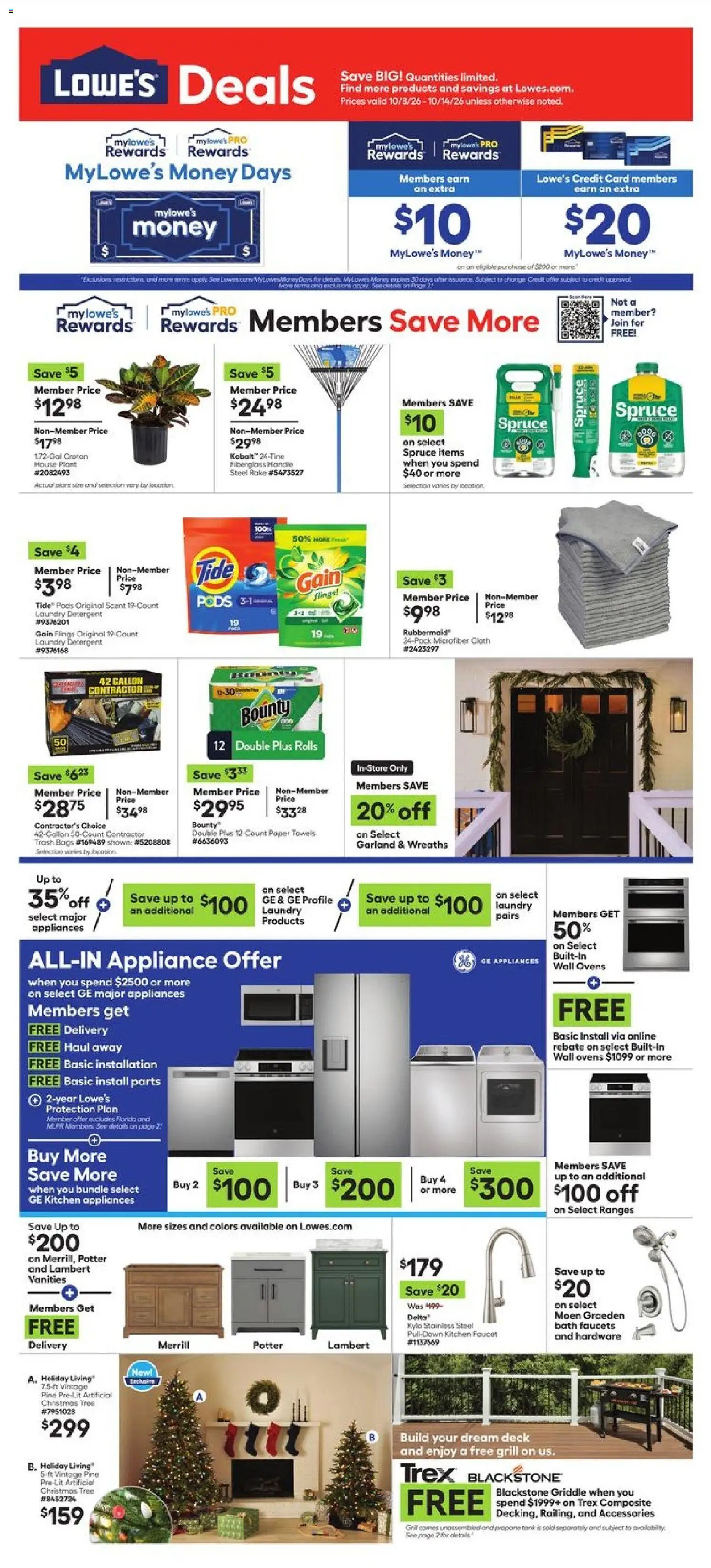 Ad Preview of Lowe's Lowe's Weekly Ad from 10/08/2026