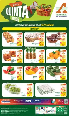Pré-Visualização do folheto "Atacadão ofertas - AL" da loja Atacadão válido a partir de 15/10/2026