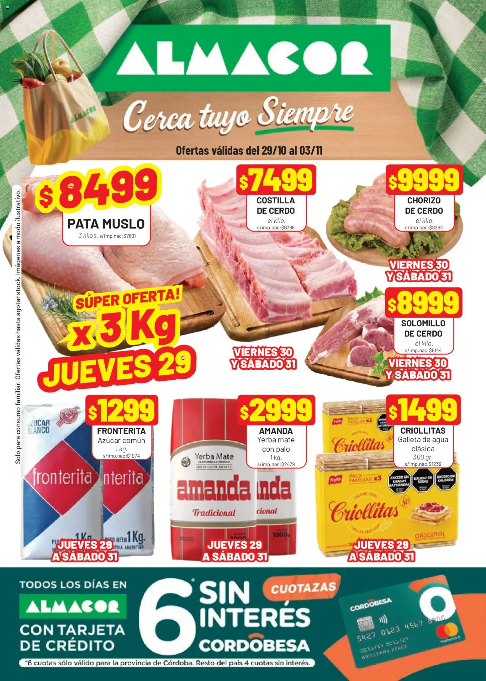 Vista previa del folleto de la tienda Almacor válido desde el 29/10/2026 