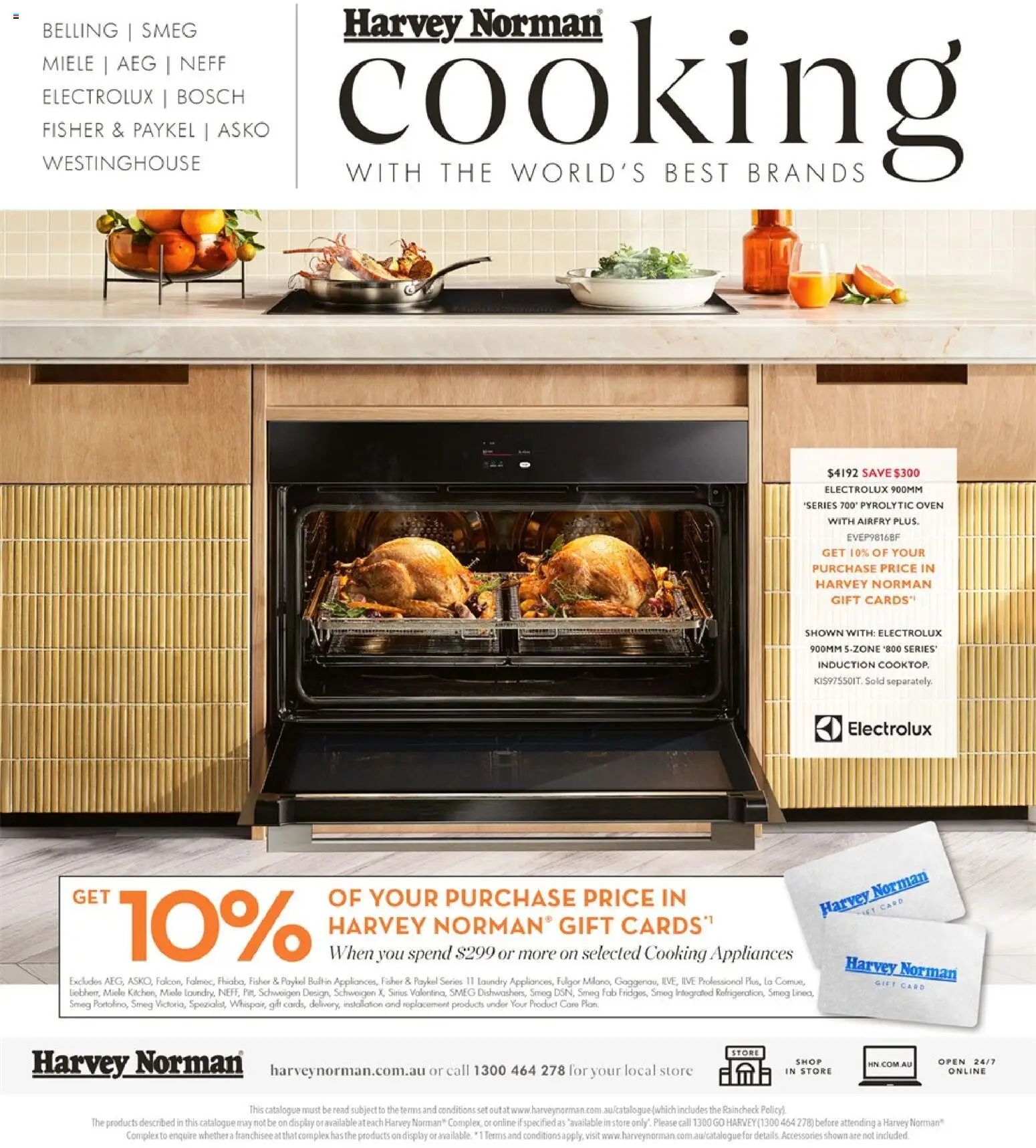 Preview of catalogue Harvey Norman October Cooking from shop Harvey Norman valid 12/10/2026