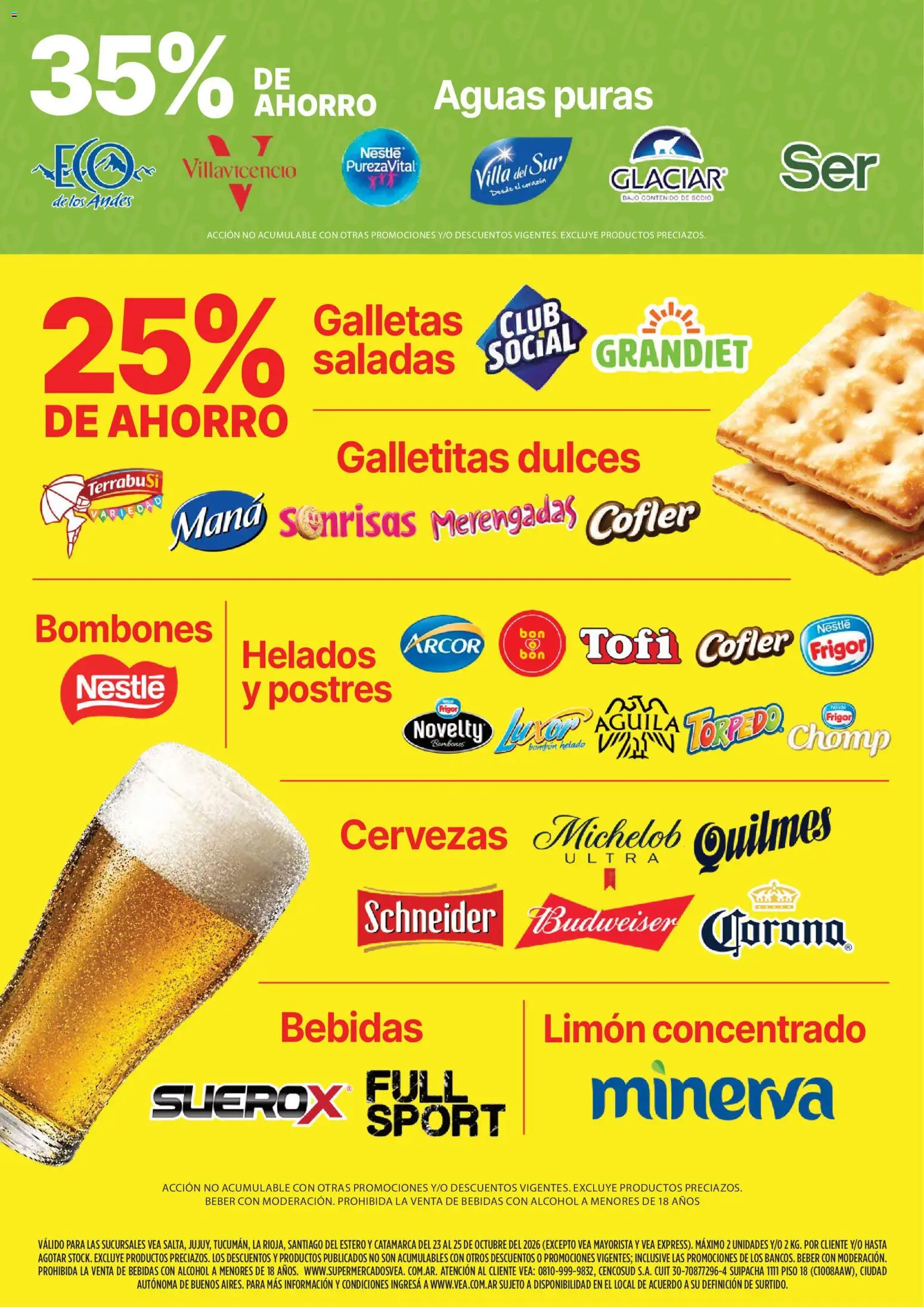 Vista previa del folleto de la tienda Vea válido desde el 23/10/2026 