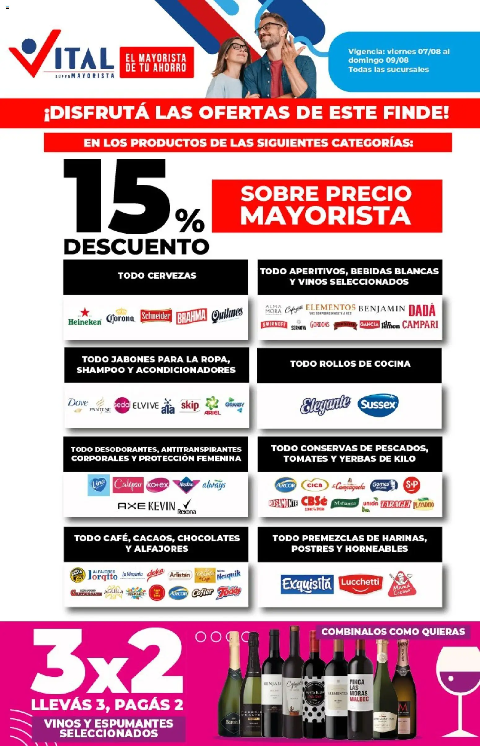 Vista previa del folleto de la tienda Vital válido desde el 07/08/2026 