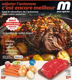 Preview of leaflet Metro circulaire - Cahier Mijotés from shop Metro is valid from Oct 29, 2026