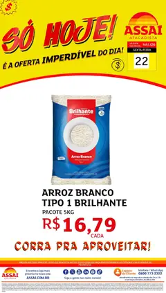 Pré-Visualização do folheto "Assaí Atacadista ofertas - DF" da loja Assaí Atacadista válido a partir de 22/05/2026