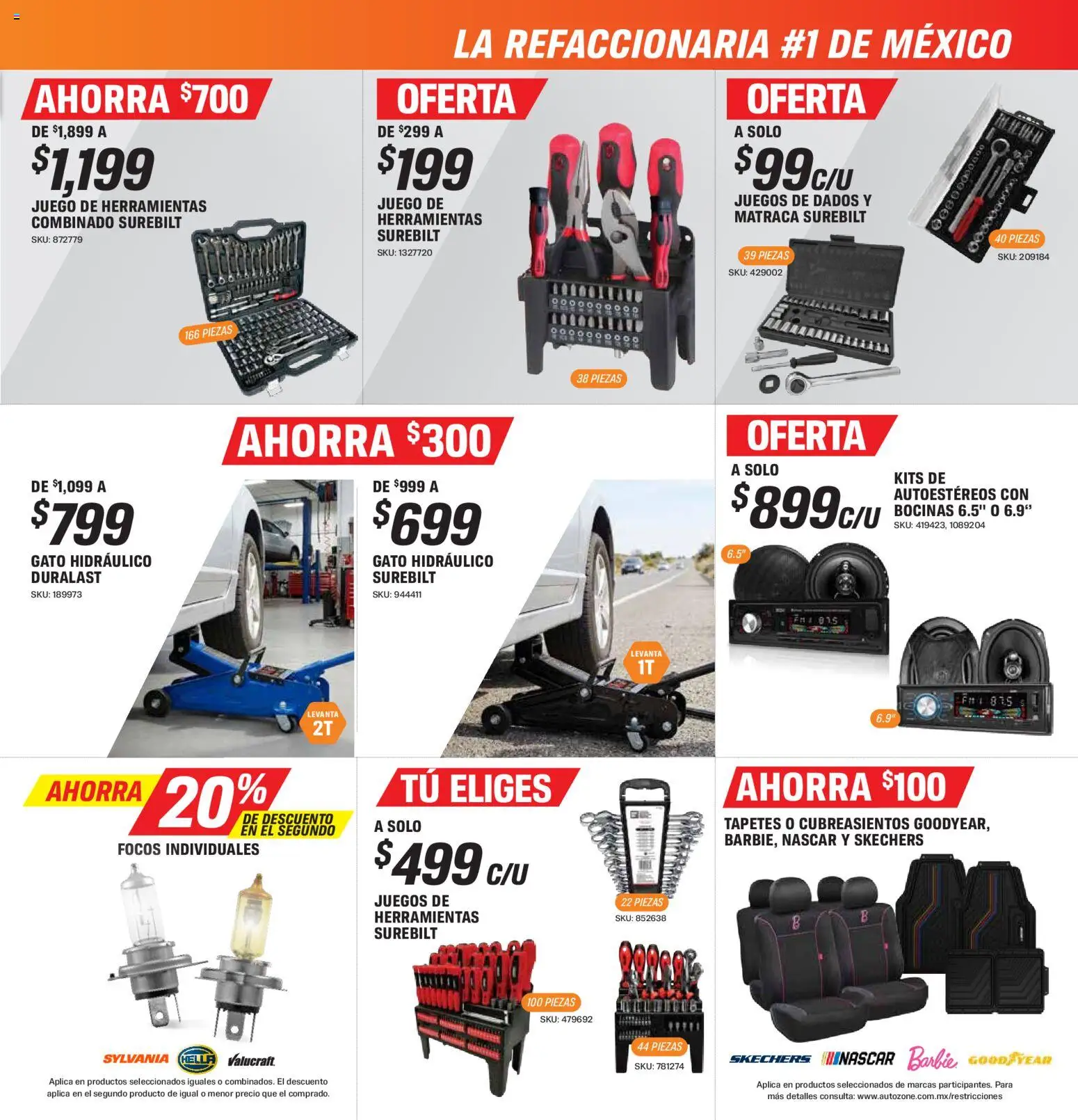 Vista previa las ofertas de la tienda AutoZone - AutoZone catálogo desde el 09/08/2026 