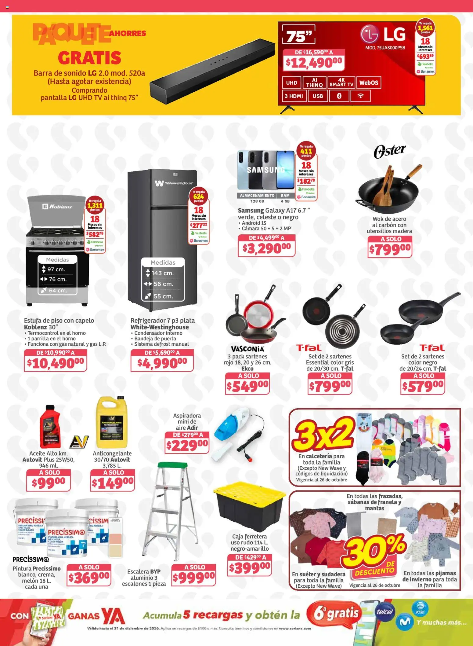 Vista previa las ofertas de la tienda Soriana - Soriana folleto desde el 23/10/2026 