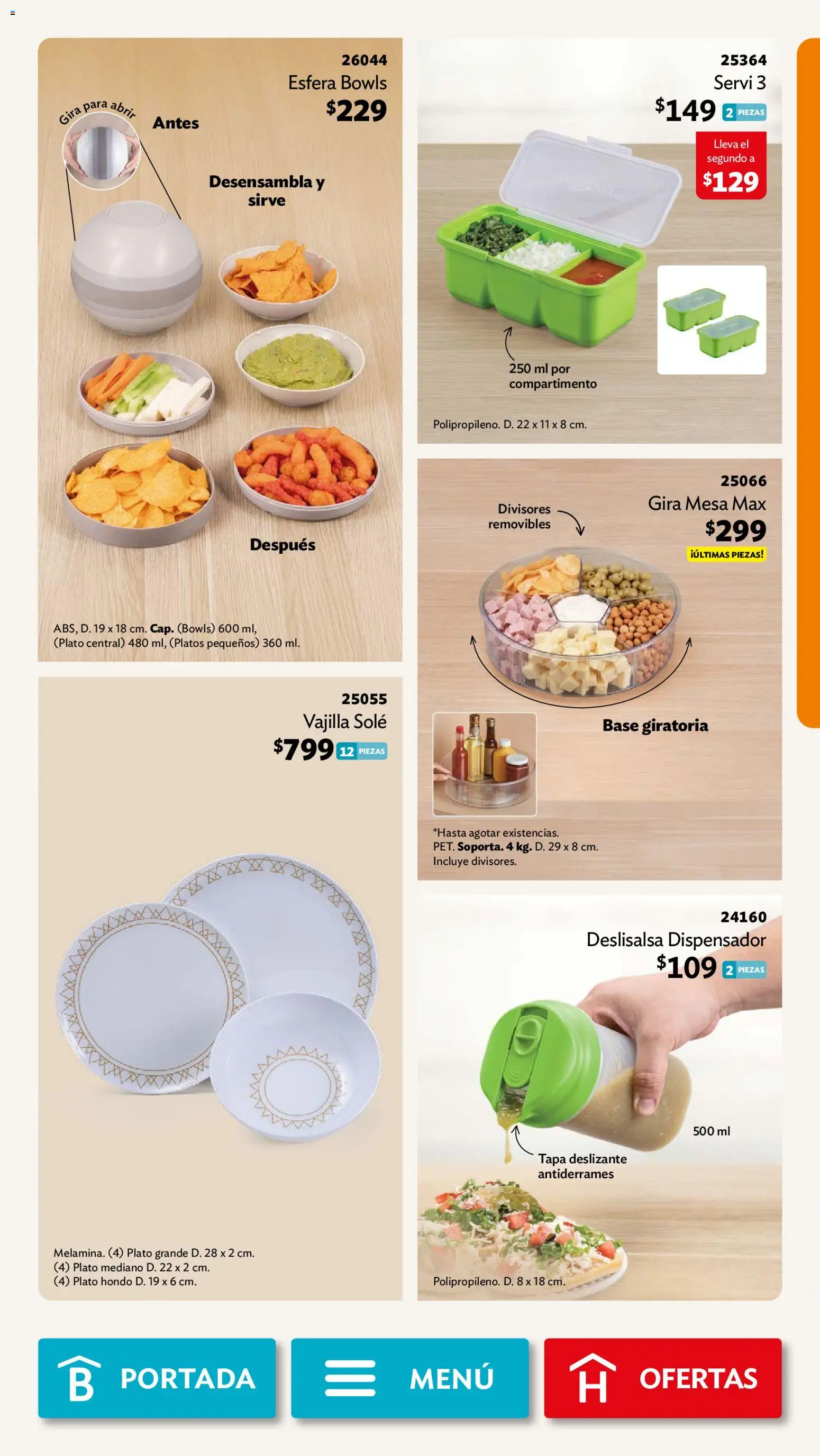 Vista previa las ofertas de la tienda Betterware - Betterware campaña 8 2026 desde el 03/08/2026 