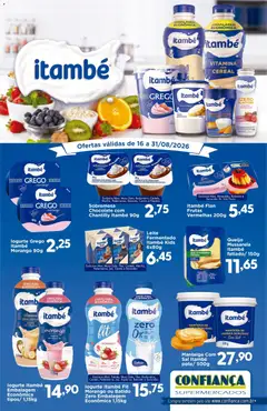 Pré-Visualização do folheto "Confiança ofertas Itambé" da loja Confiança válido a partir de 16/08/2026