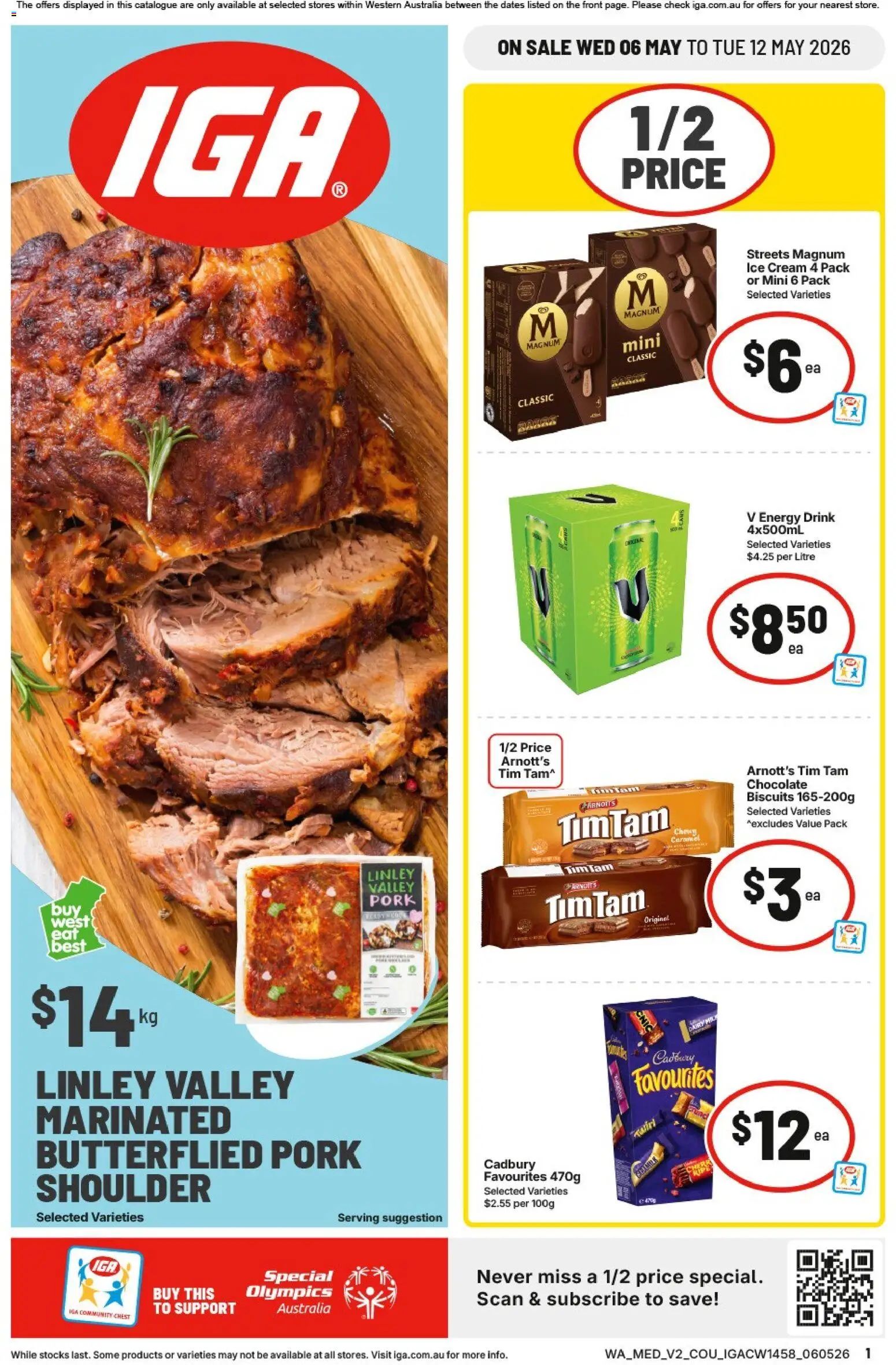 Preview of catalogue IGA catalogue NT/WA from shop IGA valid 06/05/2026