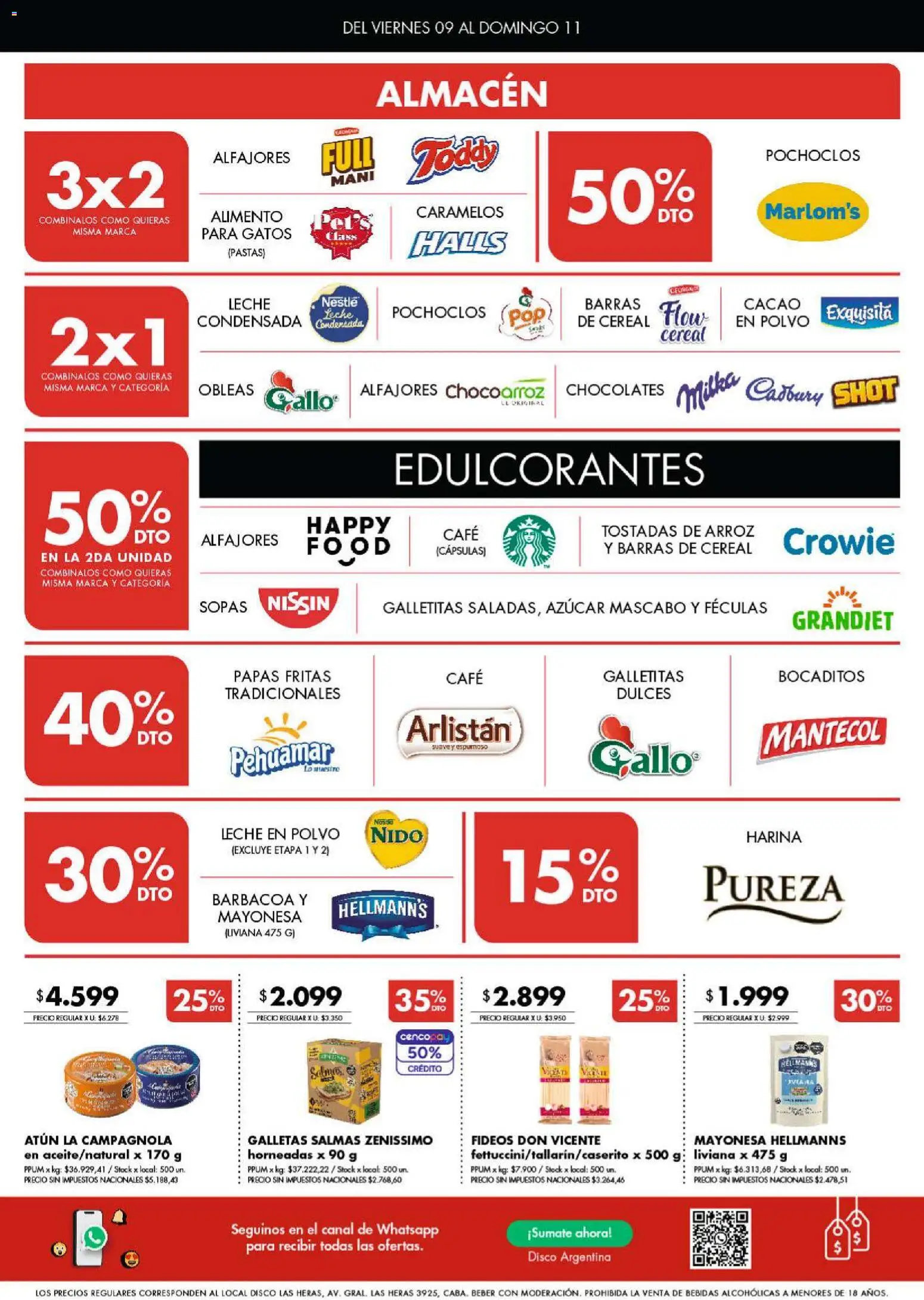 Vista previa del folleto de la tienda Disco válido desde el 09/10/2026 