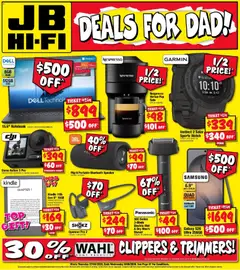 Preview of catalogue JB Hi-Fi catalogue Deals for Dad from shop JB Hi-Fi valid 27/08/2026