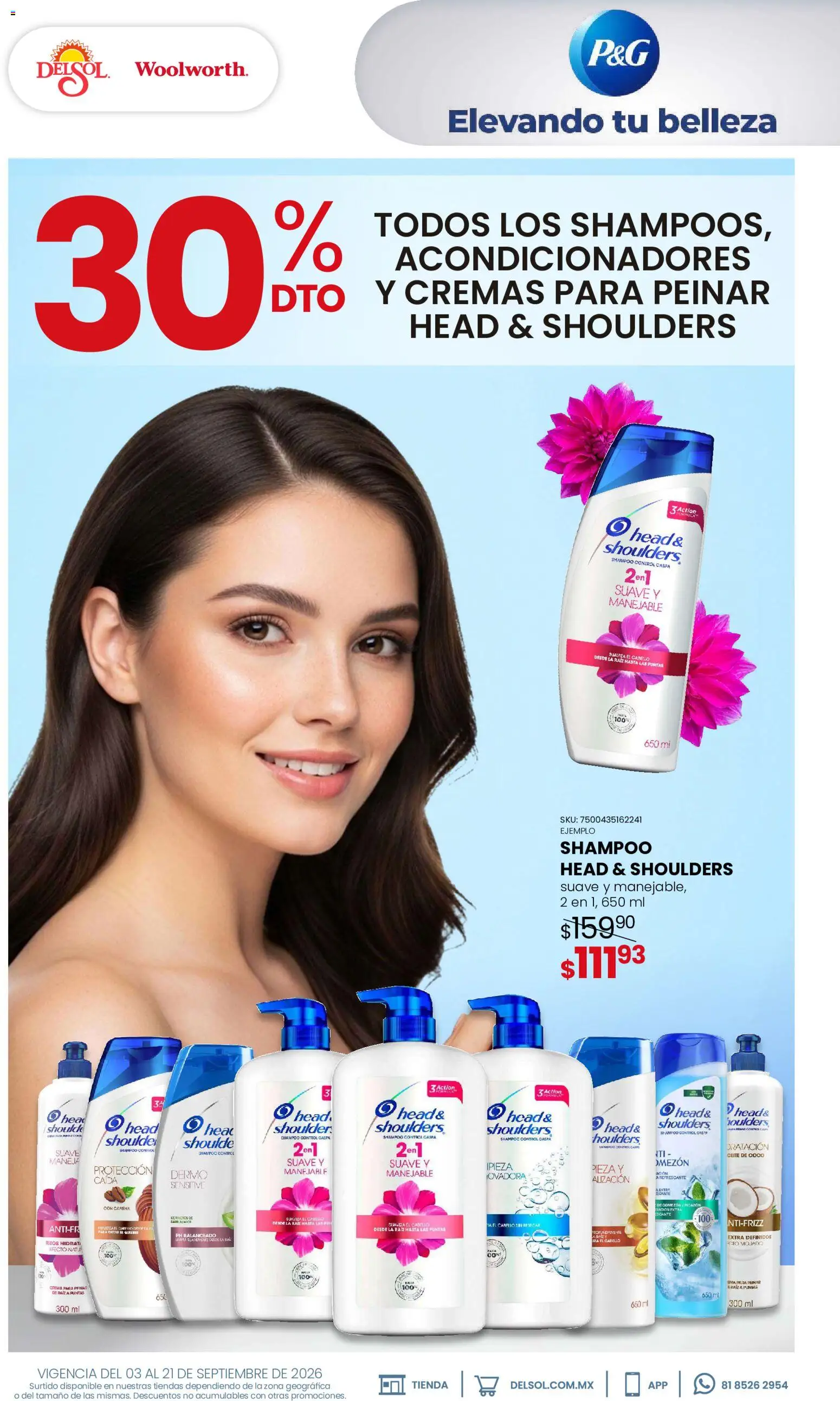 Vista previa las ofertas de la tienda Del Sol y Woolworth - Del Sol y Woolworth catálogo Beauty Days desde el 03/09/2026 