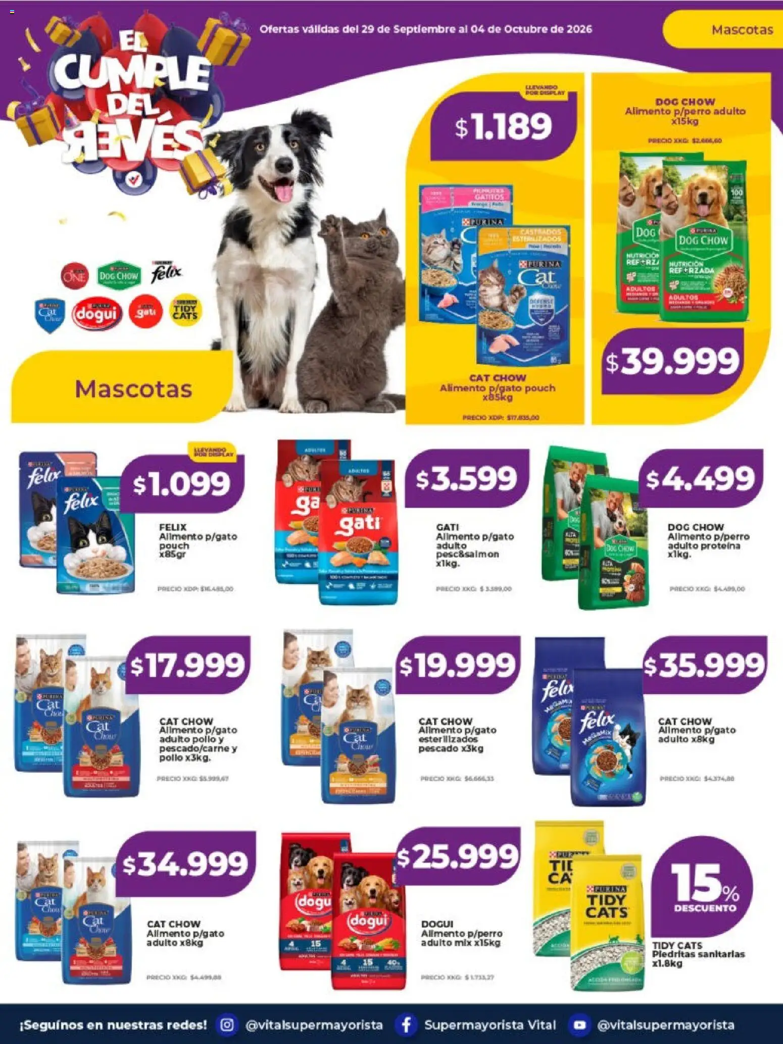 Vista previa del folleto de la tienda Vital válido desde el 29/09/2026 