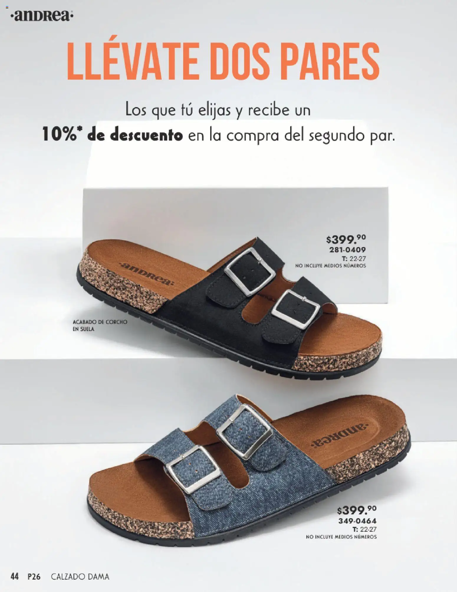 Vista previa las ofertas de la tienda Andrea - Catálogo Calzado Dama desde el 25/01/2026 
