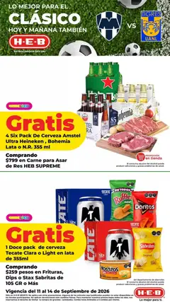 Vista previa las ofertas de la tienda H-E-B - H-E-B folleto desde el 11/09/2026 