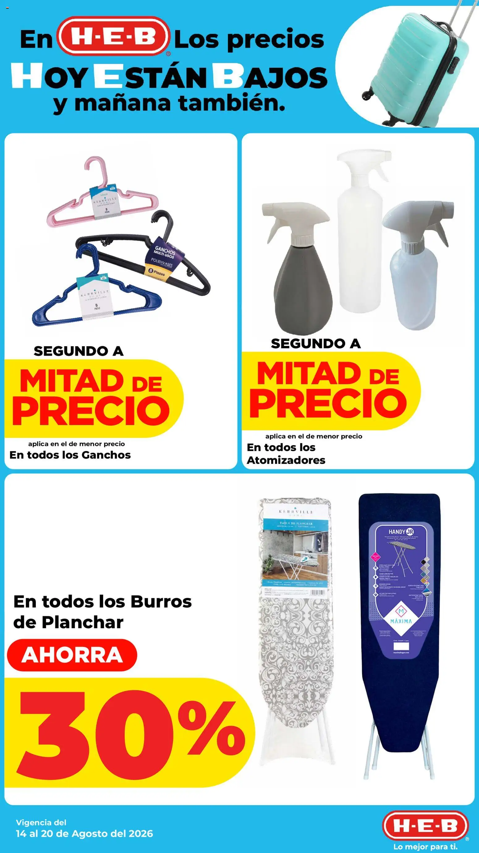 Vista previa las ofertas de la tienda H-E-B - H-E-B folleto desde el 14/08/2026 