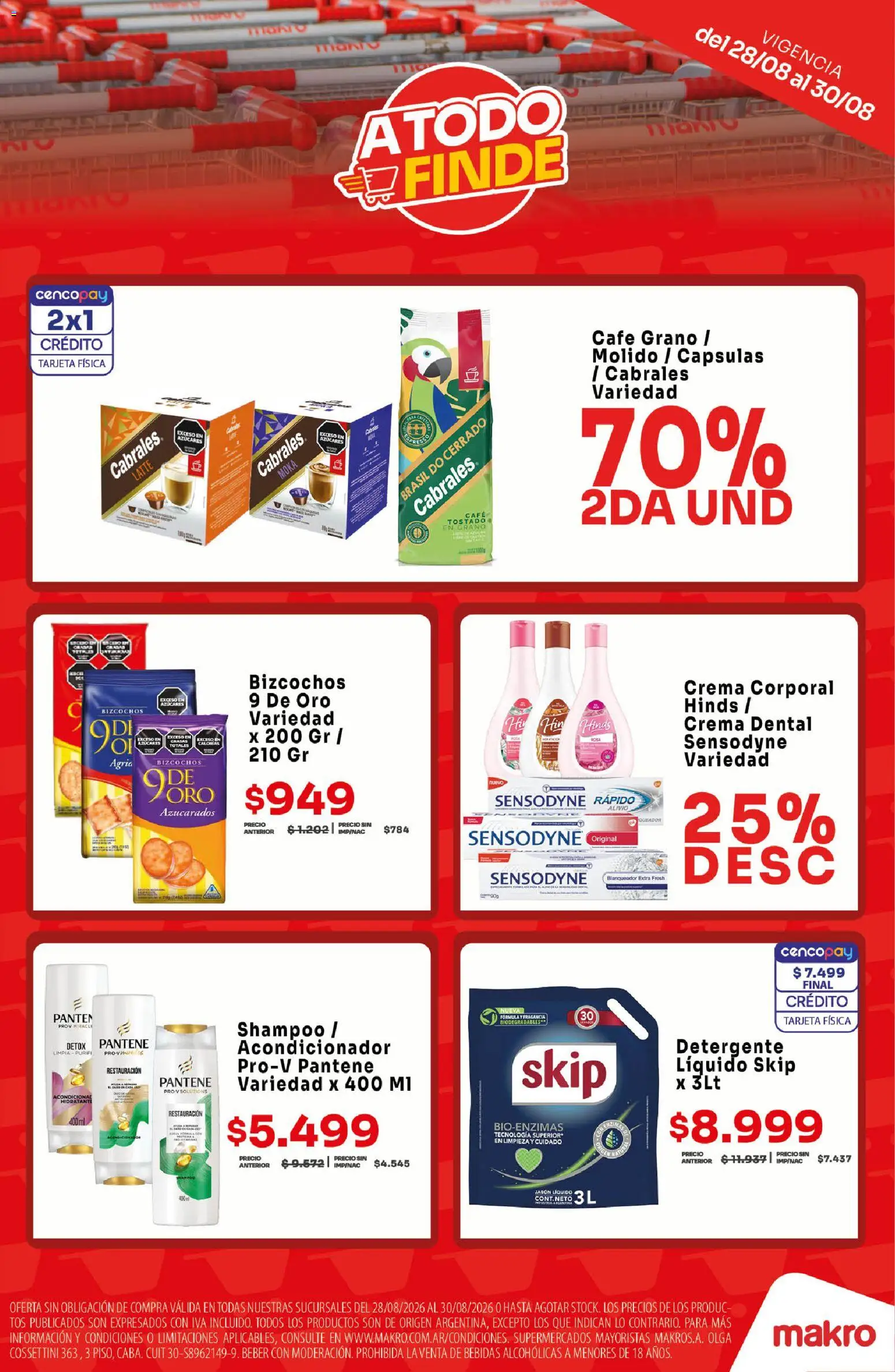 Vista previa del folleto de la tienda Makro válido desde el 28/08/2026 