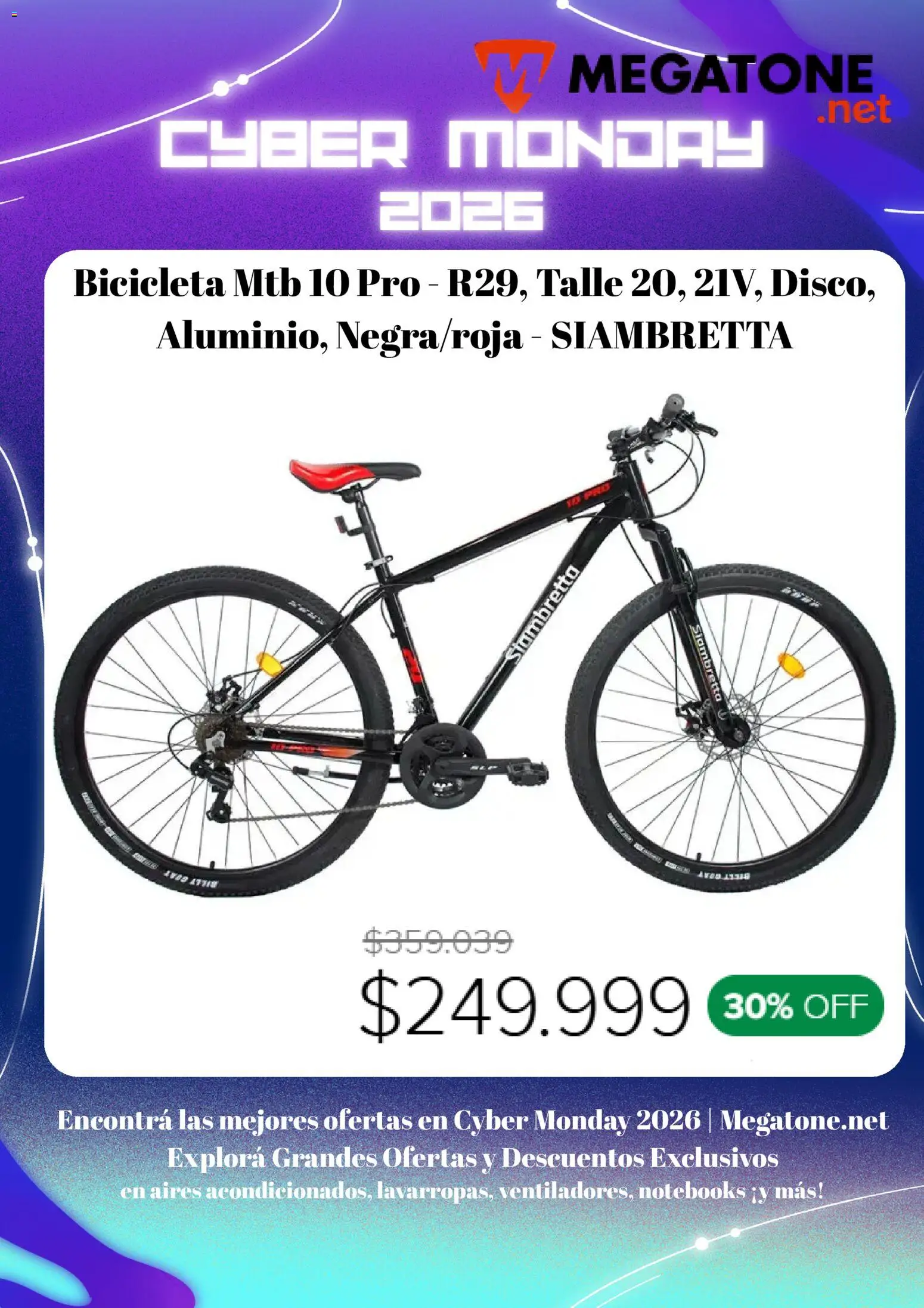 Vista previa del folleto de la tienda Megatone válido desde el 26/10/2026 