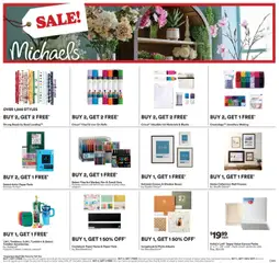 Un aperçu du dépliant Michaels weekly flyer / circulaire du magasin Michaels est valide à partir 22 mai 2026
