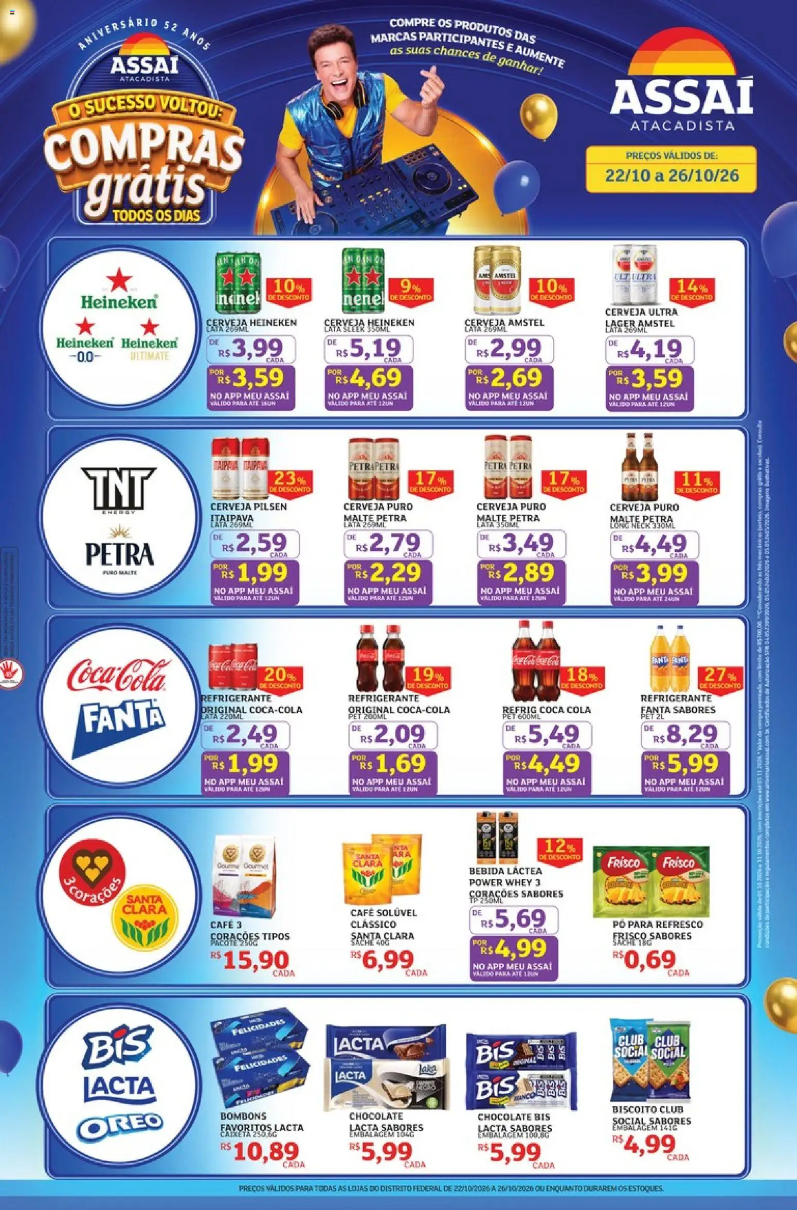 Pré-Visualização do folheto "Assaí Atacadista ofertas - DF" da loja Assaí Atacadista válido a partir de 22/10/2026
