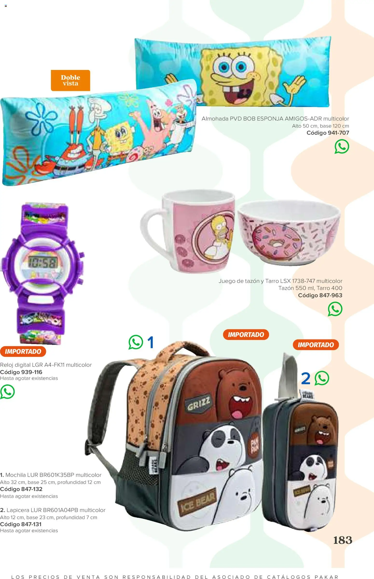 Vista previa las ofertas de la tienda SC Pakar - SC Pakar catálogo Ropa desde el 31/07/2026 