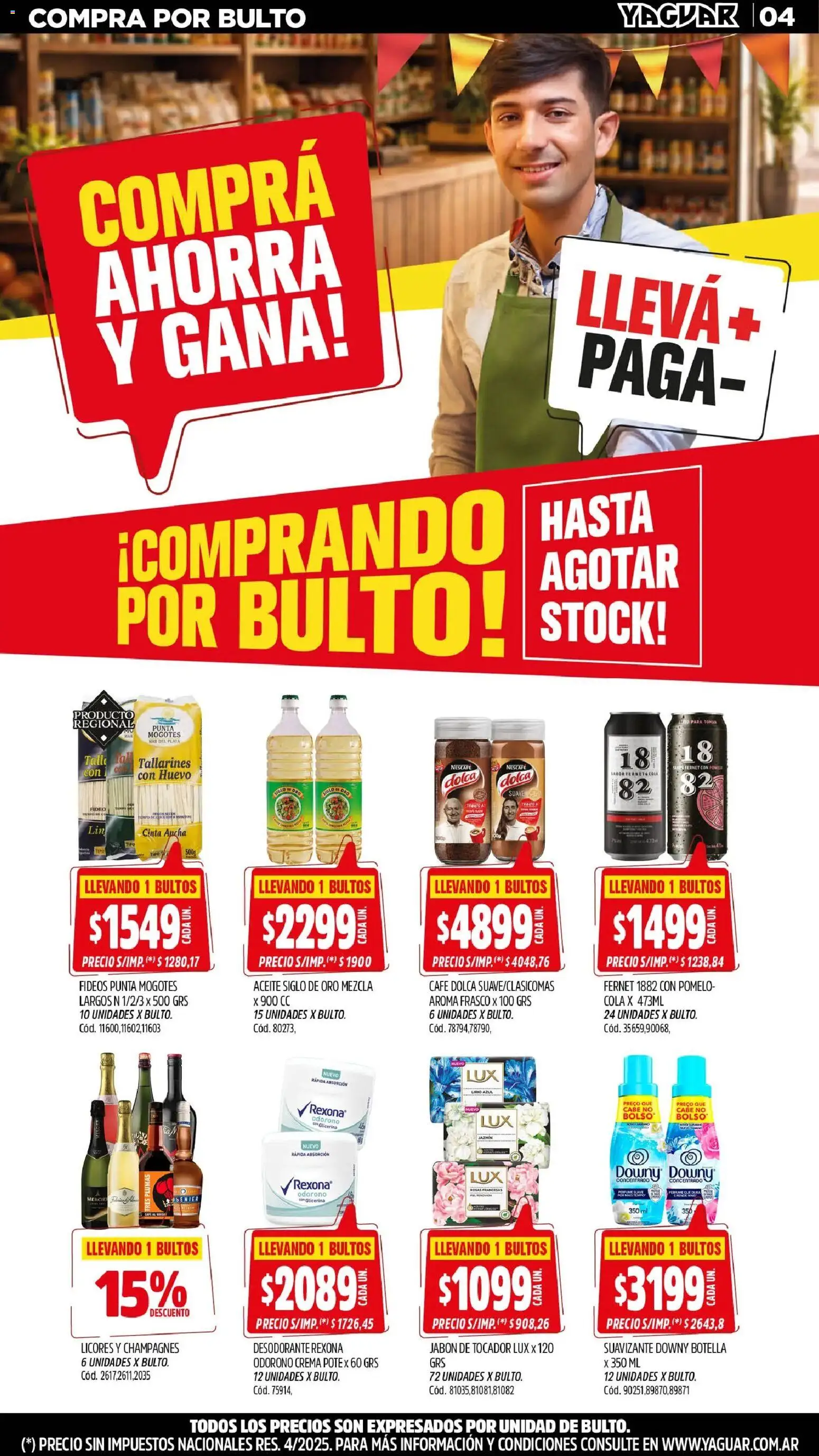 Vista previa del folleto de la tienda Yaguar válido desde el 31/08/2026 