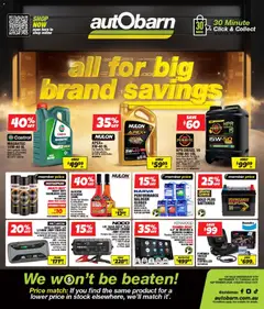 Preview of catalogue Autobarn catalogue from shop Autobarn valid 09/09/2026