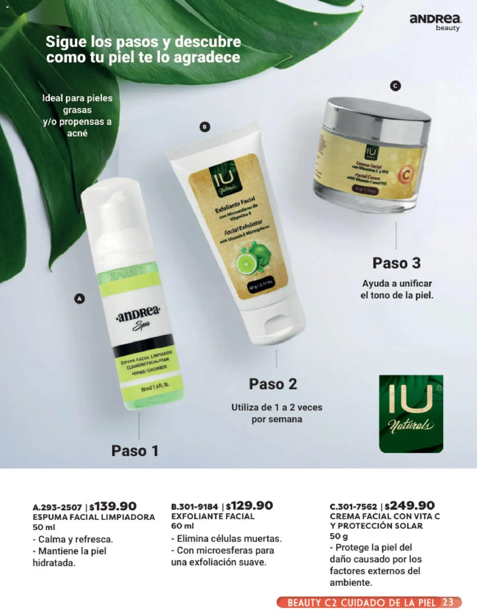 Vista previa las ofertas de la tienda Andrea - Andrea catálogo Beauty desde el 24/05/2026 
