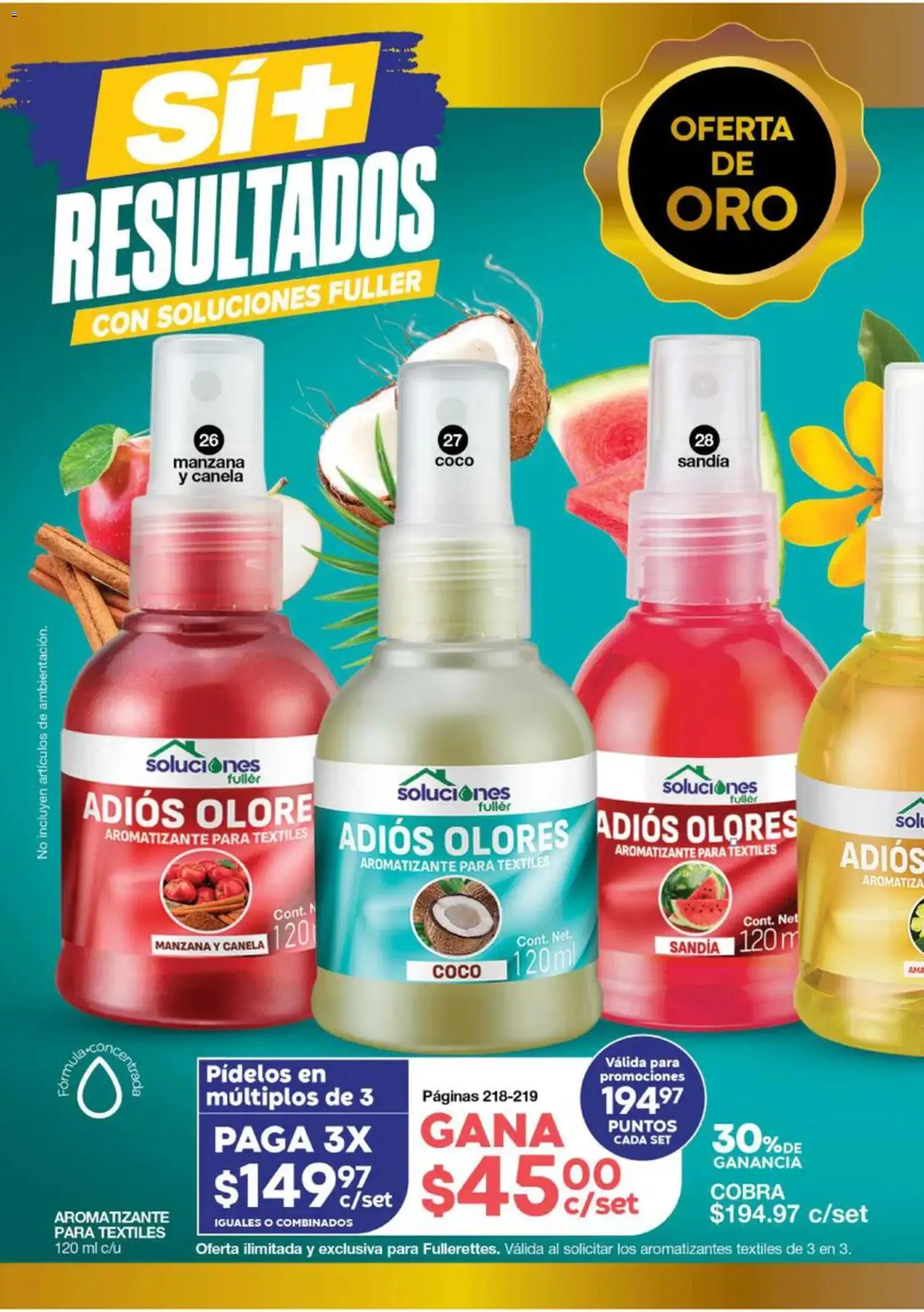 Vista previa las ofertas de la tienda Fuller - Fuller Gana Más 10 2026 desde el 19/08/2026 