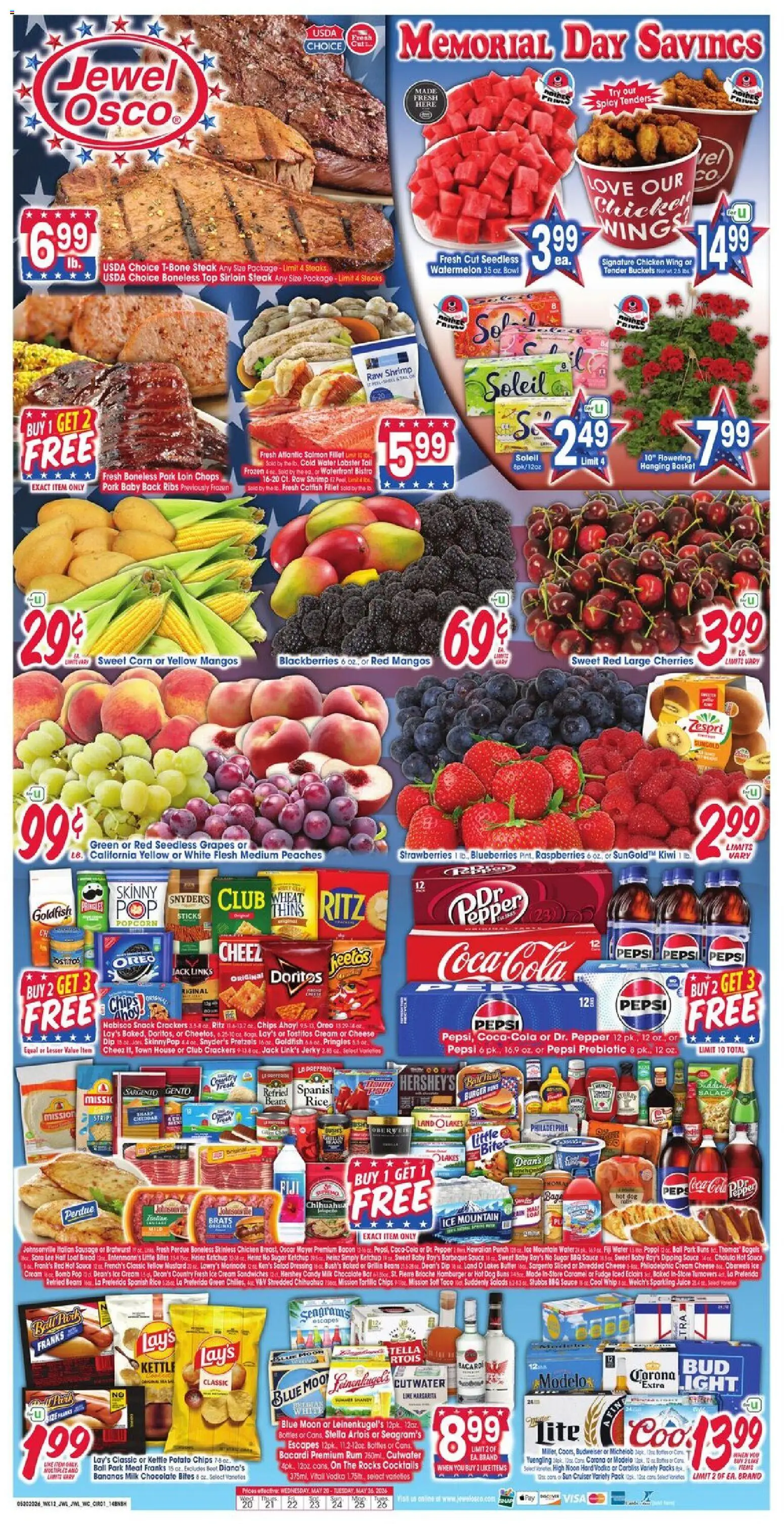 Ad Preview of Jewel Osco Jewel Osco Weekly Ad from 05/20/2026