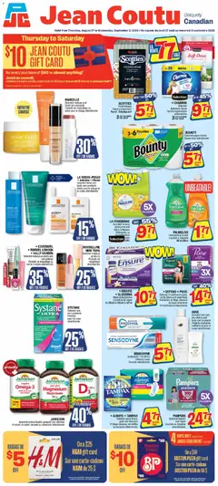Preview of leaflet Jean Coutu weekly flyer from shop Jean Coutu is valid from Aug 27, 2026
